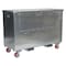 Vestil Portable Tool Box, Aluminum, 61" W x 26" D x 45" H, Added Fork Pockets, Fold Down Front & Casters APTS-3660-CF-FD - alternate 1
